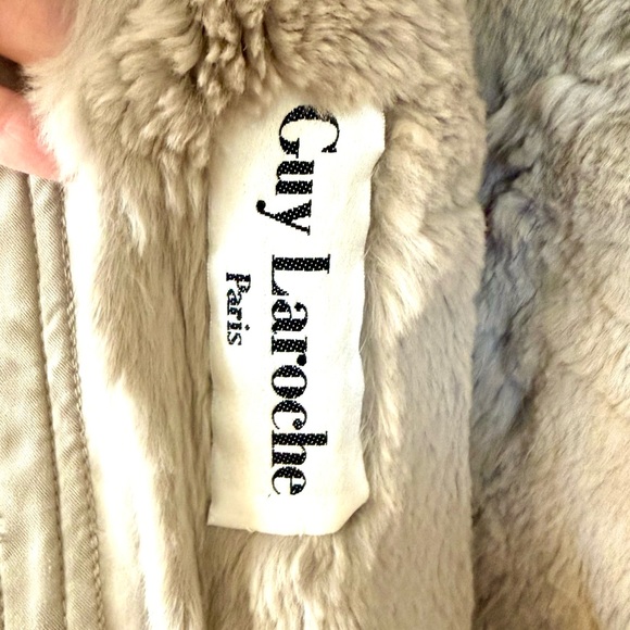 Guy Laroche Paris Vintage Real Fur Lining Weather Resistant Jacket, Needs Help - Picture 7 of 8